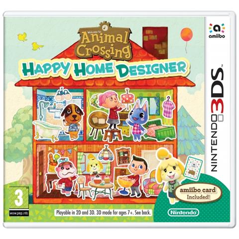 Animal Crossing: Happy Home Designer + Amiibo Card, 3DS, Simulazione, 02/10/2015, ENG, Basico,  - Foto 2