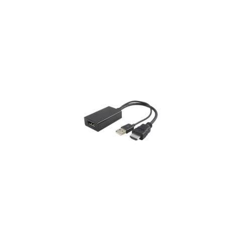HDMDPP1, HDMI + USB, DisplayPort, Maschio, Femmina, Nero, 3840 x 2160 Pixel - Foto 1