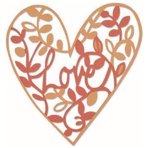 Fustella Di Taglio - Cuore Vegetale - Foto 1