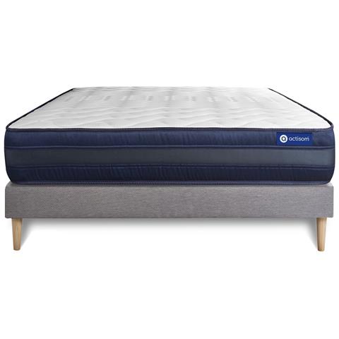 Kit Rete E Materasso Matrimoniale Actiflex Tech 180x210cm - Spessore : 24cm - Molle Insacchettate E Memory Foam- Molto Rigido - Foto 9