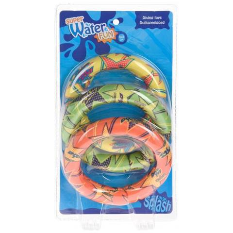 Anelli Subacquei Water Fun 13,5 Cm Neoprene 3 Pezzi - Foto 3