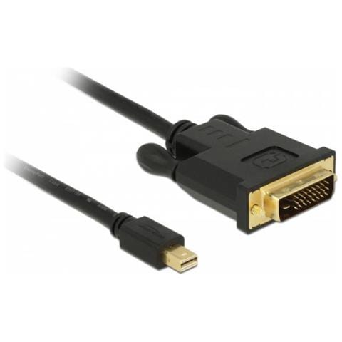 83987 Cavo E Adattatore Video 0,5 M Mini Displayport Dvi-d Nero - Foto 1