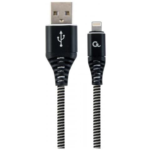 Cavo Usb Type-c Cablexpert Con Connettori In Metallo, 1 M, Nero - Cc-usb2b-amcm-1m-bw - Foto 1