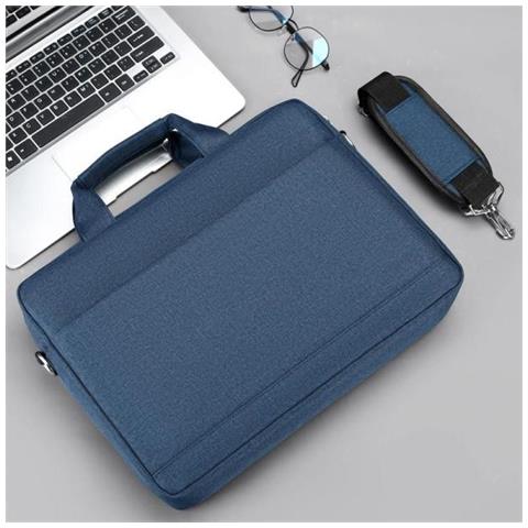 Glb201611 Borsa Per Notebook 35,8 Cm (14.1"") Borsa Con Caricamento Dall'alto Blu - Foto 3