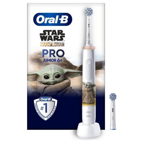 Spazzolino Elettrico Oral B Pro Junior Baby Yoda White - Foto 1