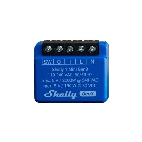 1 Mini Gen3 interruttore elettrico Interruttore intelligente 1P Blu - Foto 1