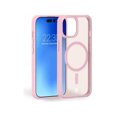 Cover Rinforzata Air Frost Magsafe Per Iphone 15 Plus, Rosa - Foto 1