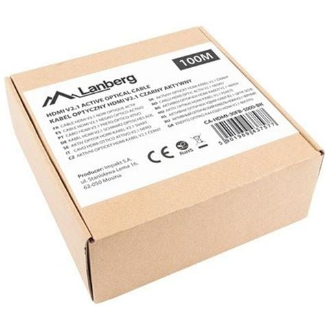 Cavo Hdmi Ca-hdmi-30fb-1000-bk Nero 100 M - Foto 1
