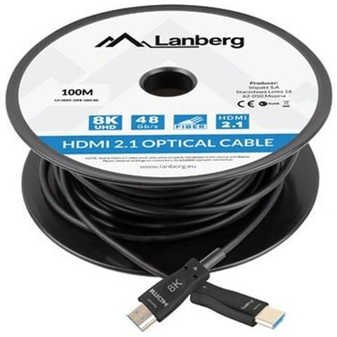 Cavo Hdmi Ca-hdmi-30fb-1000-bk Nero 100 M - Foto 5