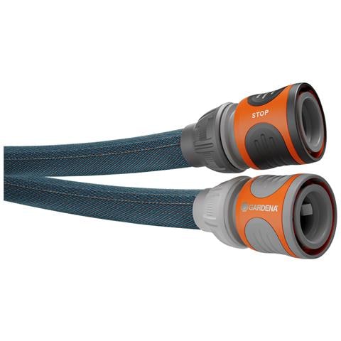 Liano pompa da giardino 20 m Sul suolo Cloruro di polivinile (PVC), Tessile Nero, Grigio - Foto 1