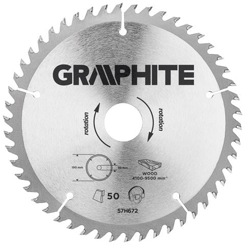 Lama Per Sega, Widia, 190 X 30 Mm, 50 Denti - Foto 1