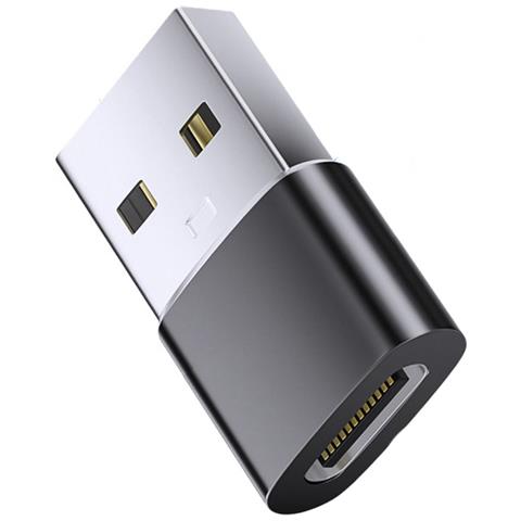 Adattatore Da Usb C A A A 2 Pezzi (luminescenza Su Un Lato), Nero - Foto 4