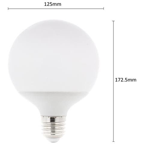 Lampadina Led 22 Watt Lampada Globo Sfera Luce Bianca 6500k E27 - Foto 4