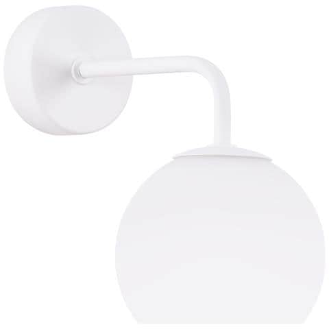 Lampada Da Parete Astral 1 Bianco Sl. 1658 - Minimalista Lampada Da Parete Bianco 21x10x22 Cm - Foto 1