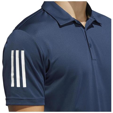 Polo  3-stripe Basic Gk2883, Uomini, Blu, S - Foto 2