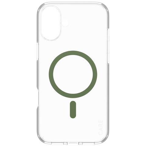 CARE by PG Green MagSafe iPhone16 6.7 custodia per cellulare Cover Trasparente - Foto 4