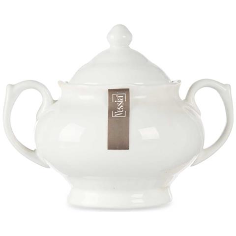 Zuccheriera Con Manico E Coperchio Bianco 450 Ml - Foto 2