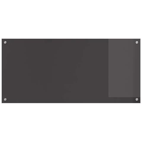 Schienale Cucina Grigio scuro 110x50x0,6 cm in Vetro Temperato di - Foto 2