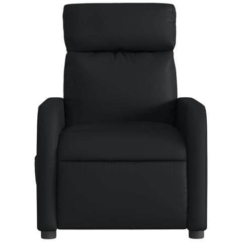 Poltrona Reclinabile Elettrica Nera in Similpelle - Foto 9