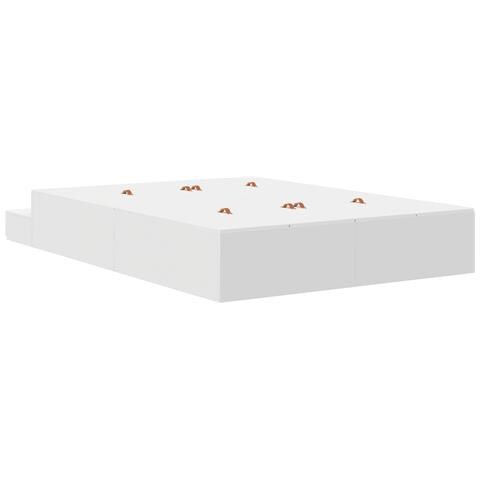 Struttura Letto Contenitore Bianco 160x200 cm - Foto 9
