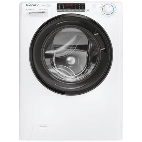 Smart Pro Inverter CSO496TMB6-S lavatrice Caricamento frontale 9 kg 1400 Giri /min Bianco - Foto 1