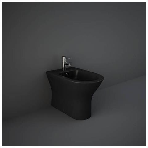 Sanitari Filomuro Feeling : Wc, Bidet, Copriwater Soft-close Nero Opaco - Foto 2