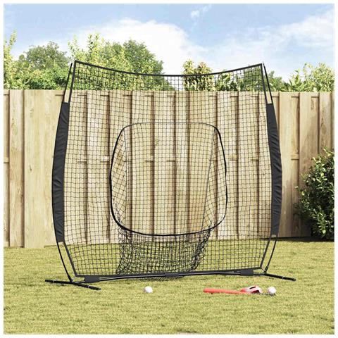 Baseball & Softball Nero 250 x 106 x 209 cm Poliestere - Foto 2