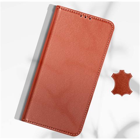 Custodia In Pelle Per Iphone 17 Pro Con Portacarte E Supporto Video - Foto 2