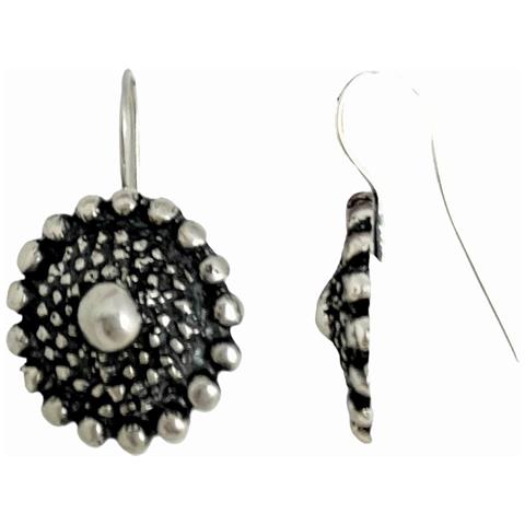 Orecchino In Stile Charro In Metallo Argentato. Chiusura A Gancio. - Foto 2