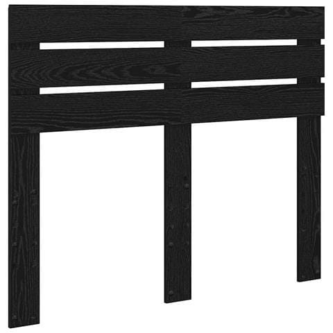 Testiera con testiera Rovere Nero 135 cm Legno multistrato - Foto 1