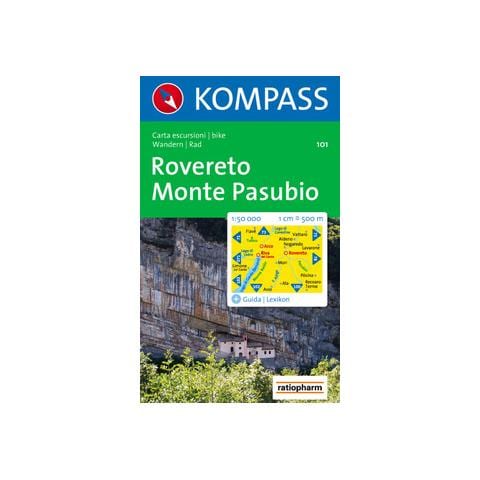 Carta escursionistica n. 101. Rovereto, Monte Pasubio 1:50.000 - Foto 1