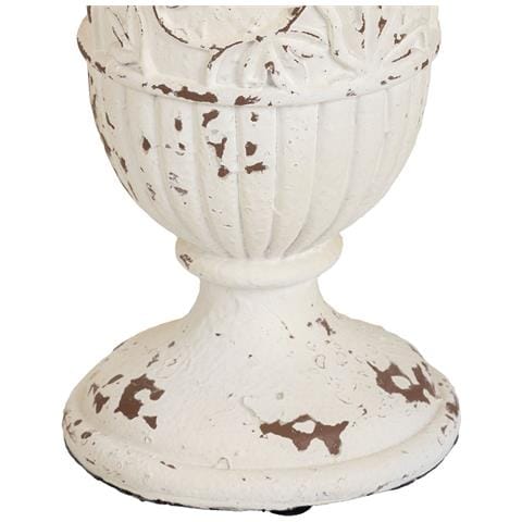 Vaso In Magnesio Bianco 18x18x27h - Foto 6