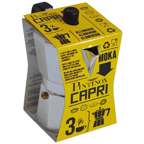 Caffettiera Moka Capri 9 tazze - In Alluminio per Caffè Espresso Tradizionale Italiano - Foto 3