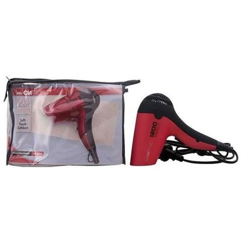 HT 3428 Asciugacapelli da Viaggio Potenza 1200 Watt Colore Rosso - Foto 5