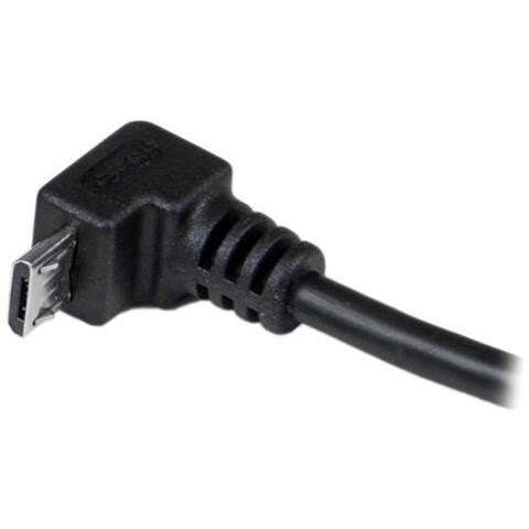 Cavo micro USB 2 m - A a Micro B angolare verso il basso - Foto 5