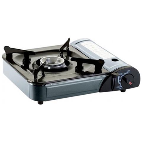 Fornello a gas da campeggio con poggiapentola smaltato. - Foto 2