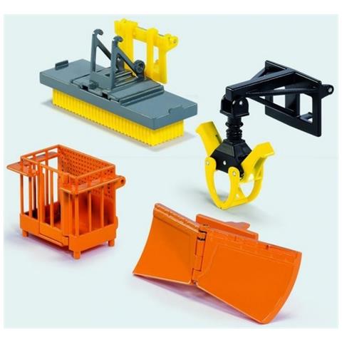 Playset Trattori e Maccine Agricole in Scala 1:32 - Foto 1