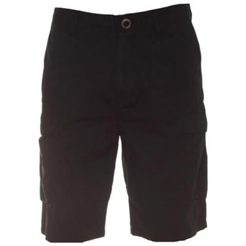 Bermuda Uomo Silent Cargo 30 Nero - Foto 1