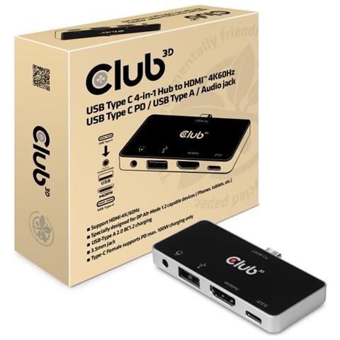 Csv-1591 Docking Usb 3.0 (3.1 Gen 1) Type-c Nero, Cromo - Foto 1