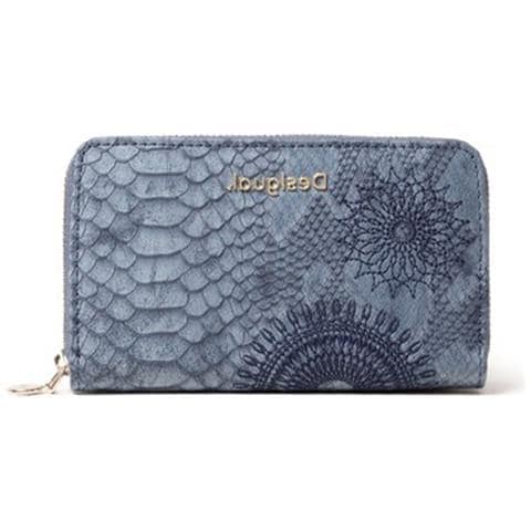 Marchio: - Genere: Donna - Tipologia: Portafogli -colore: Blu, Taglia: Unica - Foto 1