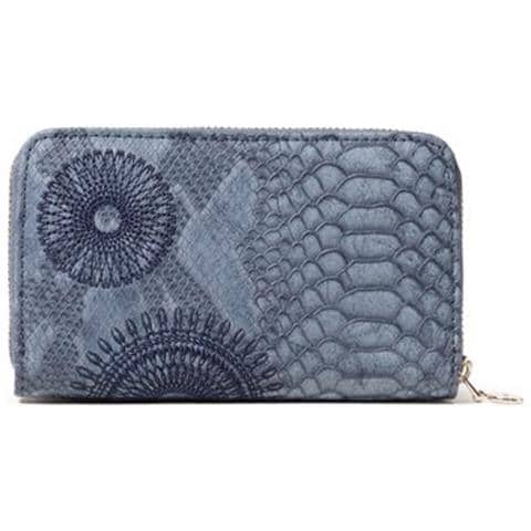 Marchio: - Genere: Donna - Tipologia: Portafogli -colore: Blu, Taglia: Unica - Foto 2