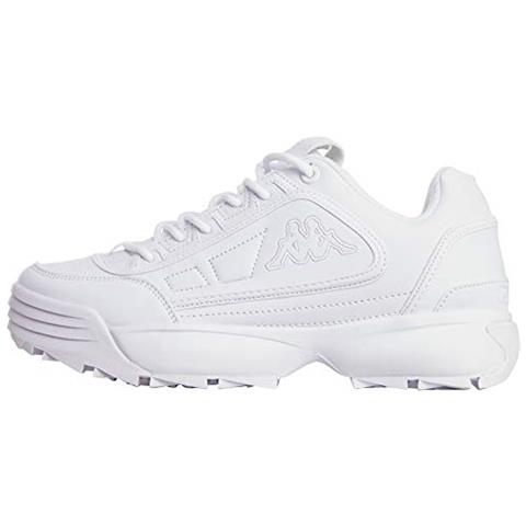 KAPPA - Rave Oc, Scarpe Da Ginnastica Basse Donna, Nero (bianco 1010), 38  Eu - ePRICE