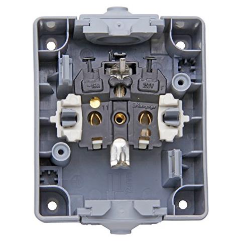 , H & G, Presa Elettrica Orizzontale Sopraintonaco - Foto 2
