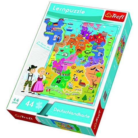 39.400,5 cm Mappa Di Germania Germania Education Puzzle (pezzi) - Foto 1