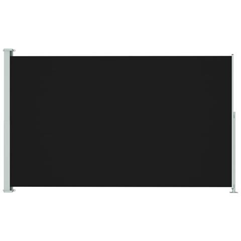 Tenda Laterale Retrattile Per Patio 220x300 Cm Nera - Foto 1