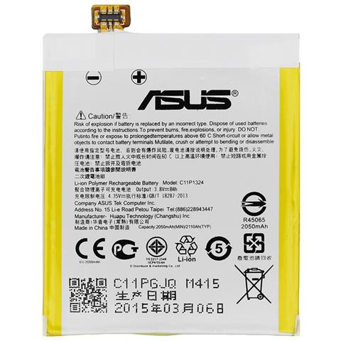 Batteria Litio Interna Ricambio Asus C11p1324 Zenfone 5 2050mah Bulk - Foto 1