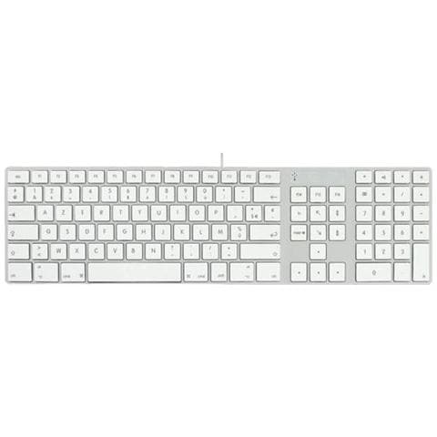 Design Touch USB Mac USB AZERTY Bianco tastiera - Foto 1