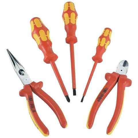 Assortimento di utensili VDE 5 pezzi 1000V - Foto 1