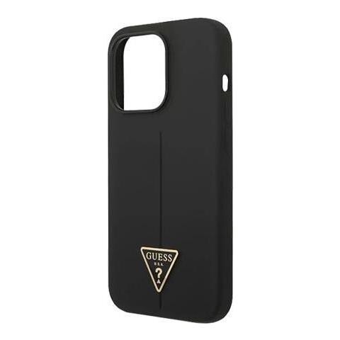 Hard Cover Silicone Triangle Black, Fr Iphone 14 Pro, Guhcp14lsltgk (guhcp14lsltgk) - Foto 1