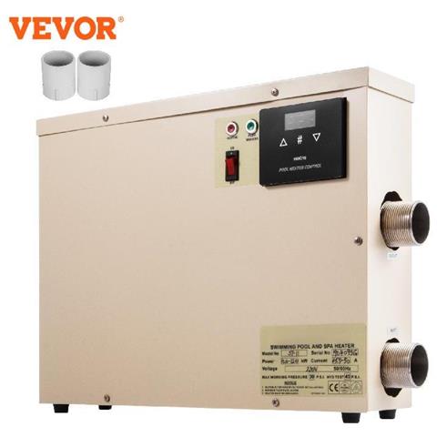 Scaldabagno Elettrico Da 11kw Per Piscine All'aperto, Temperatura Regolabile, 220v - Foto 7